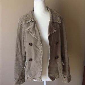 Zara jacket L khaki